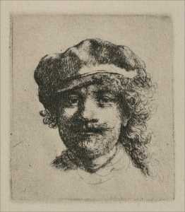 Рембрандт с  Изможденный  Глаза
