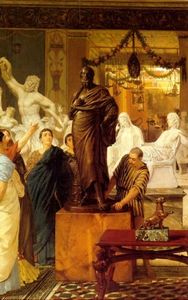 A Escultura de Galería de Rome en el momento of Agripa