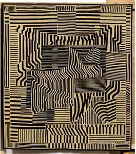 Zirza, A Tapestry Designed By Victor Vasarely For Tabard, Aubusson