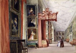 Interior Of The Long Gallery, Hardwick Hall, Derbyshire