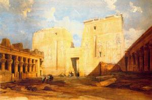 Philae, Temple of Isis, the Court and the Second Pylon