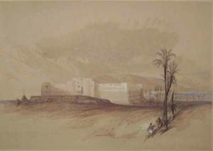 La forteresse de Akabah, l Arabie, Pétrée