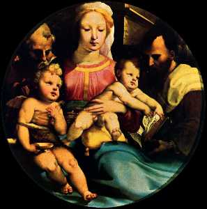 Holy Family with St. John and a donor