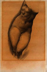 Study For A Female Figure