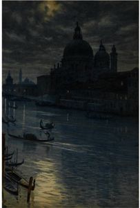 Лунный свет  Пейзаж  Венеция