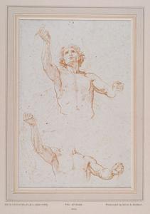 Two Figure Studies Of A Man
