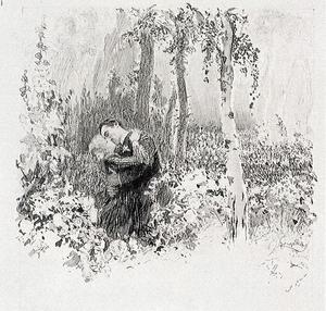 El bosque, ilustración proyecto