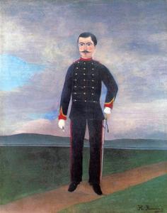 Portrait de Frumence Biche en uniforme