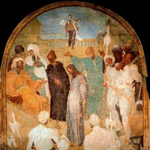 Cristo in piedi davanti a Pilato