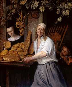 The Leiden Baner Arend Oosterwaert and His Wife Catharina Keyzerswaert