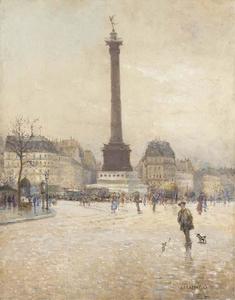 The Place de la Bastille, Paris