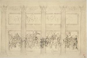 Study for the project of the Pantheon