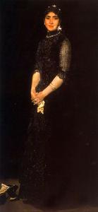 Portrait Of Lucía Monti De Negro