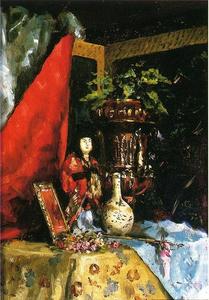 Still Life with Asian Objects