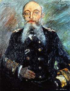 Ritratto di ammiraglio Alfred von Tirpitz