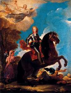 Carlos II on horseback 1