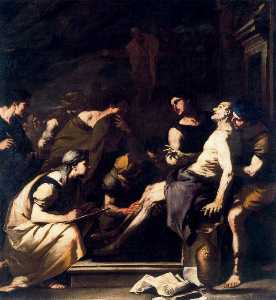 Seneca dying
