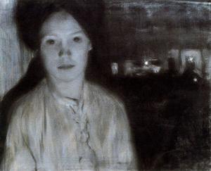 Portrait of his sister