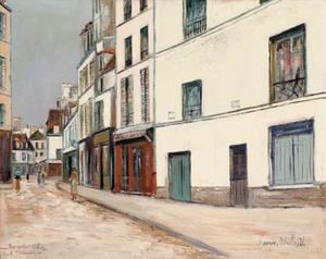 Rue du Mont-Cenis en Montmartre