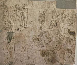 Study for the Triumph of Mordecai and the Coronation of Esther