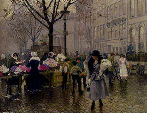 Цветочный рынок Копенгаген