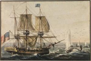 Auffüllend der Ship's larder mit kabeljaus aus der Neufundland Küste