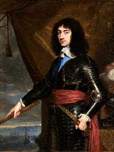 肖像 国王  查尔斯  二  的  英格兰