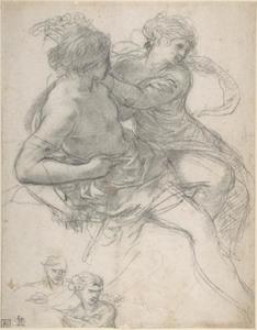 Study of Two Figures for the Age of Gold