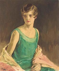 Porträt von Fräulein Harriet Taft Hayward