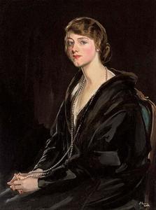 Portrait of Mrs E. Bowen-Davies