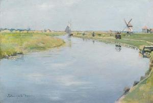 A Dutch River Landscape