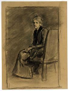 Seated older woman