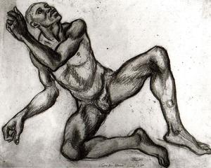 Slave (Study for The American Historical Epic)