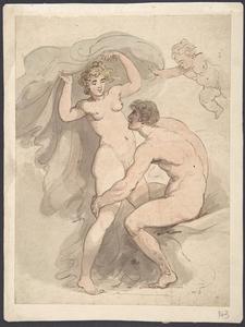 Venus , anchises` und cupido