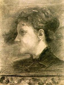 マリエットベネディクトコットンの肖像