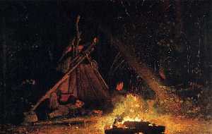 лагерь огне