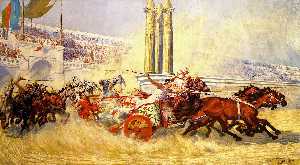 The Chariot Race from Ben Hur (also known as The Second Goal)