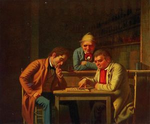 The Checker Players (also known as Playing Checkers)
