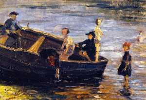 Children on a Boat