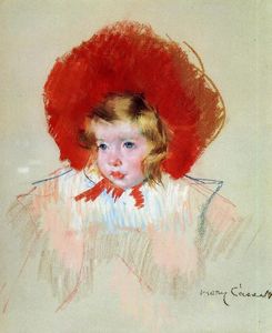 Ребенок с Красную  шляпа
