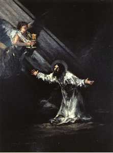 christus auf dem mount von oliven