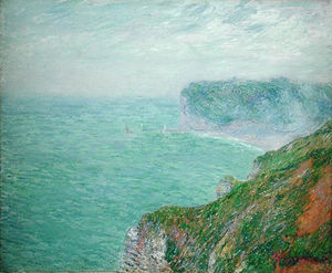 Cliffs in der Normandie