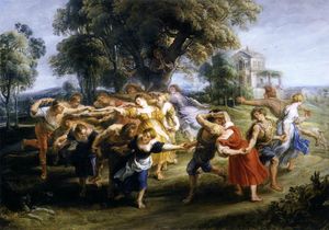 danza de aldeanos italianos