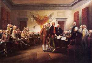 La Déclaration de  indépendance  juillet à  4   1776