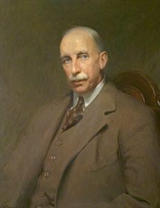 Edwin arcilla Barnes, presidente del Antiguo Chesterfield y Royal North Hospital Derbyshire