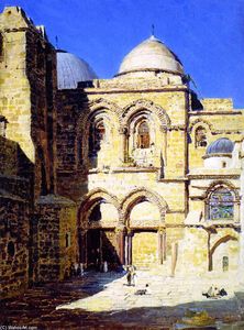Façade of the Church of the Holy Sepulcher