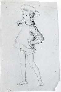 Figure of a Child (also known as study for The Oyster Gatherers of Cancale)