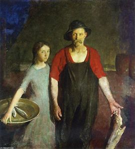 pescador y sus hija