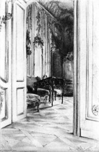 Frederick the Great's Study in the Palace of Potsdam