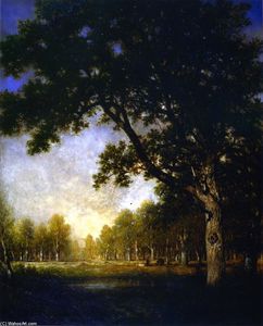 French Forest Scene